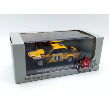 Opel Kadett C Coupe Safari Rallye 1976 #9 Röhrl - skala 1:43 - CMR